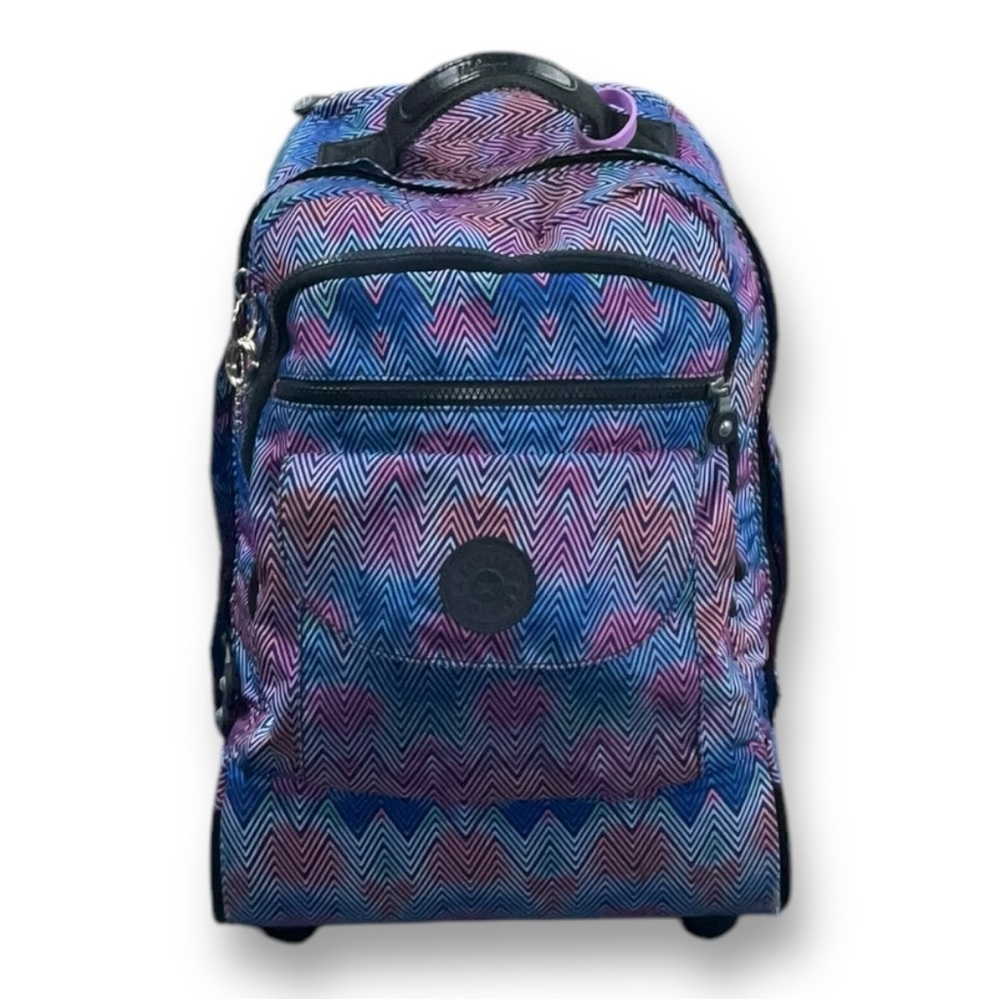 Kipling Multicolor Zigzag Backpack - image 6